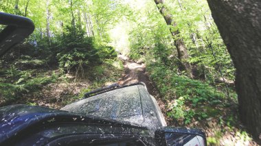 Dağlarda araba ile seyahat. Ukraynalı seferi 