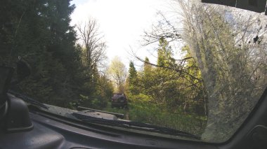 Dağlarda araba ile seyahat. Ukraynalı seferi 