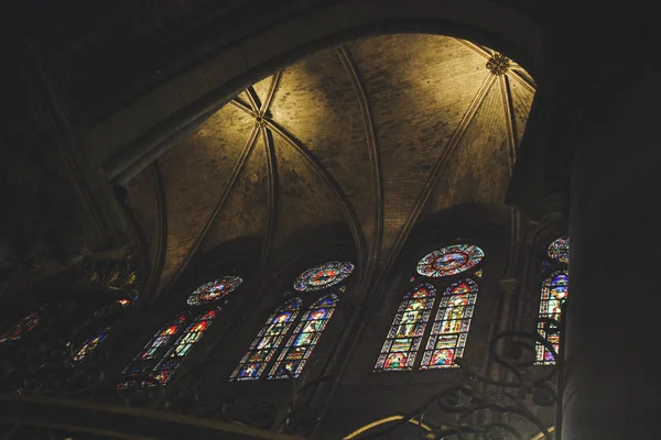 Eski Paris Mimari Evleri Kiliseleri Kentin Güzelliği Heykeller Aşkın Şehri — Stok fotoğraf
