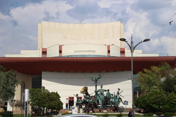 Viejo Teatro Nacional Bucarest Rumania Arquitectura Monumentos — Foto de Stock