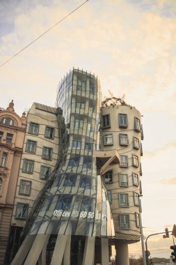 Prag mimarisi. Güzel eski evler