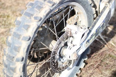 İkinci el motosiklet ayrıntıları. Motor sporları. Yedek parçalar