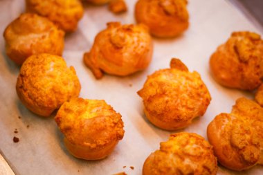 Lezzetli eklekler. Fırında fırın. Şekerleme. Sarı SMA