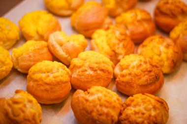 Lezzetli eklekler. Fırında fırın. Şekerleme. Sarı SMA