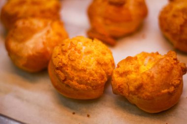 Lezzetli eklekler. Fırında fırın. Şekerleme. Sarı SMA