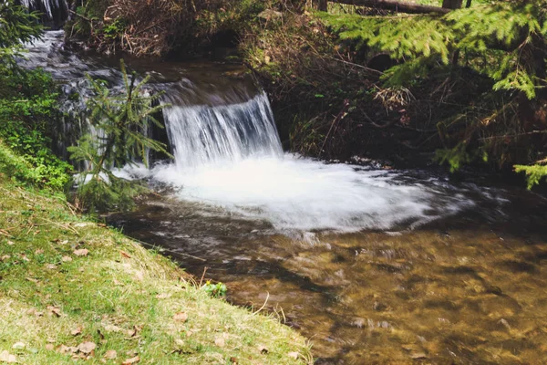 Lugares cerca del lago Synevir en los Cárpatos Ucranianos. Viajar —  Fotos de Stock