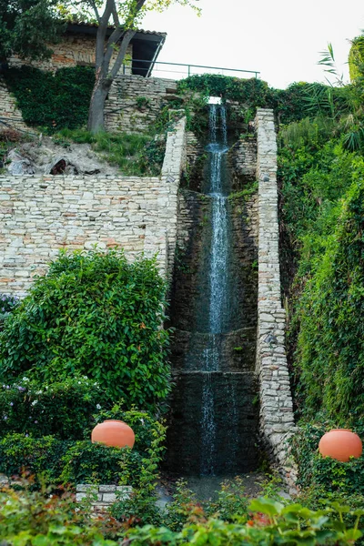 Balchik Jardim Botânico perto do Mar. Muitos explosivos diferentes — Fotografia de Stock