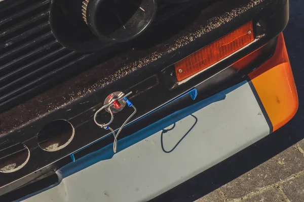 ドリフトカーフロントバンパー スポーツカー チューニング — ストック写真