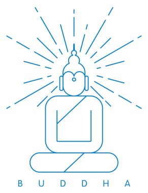 Buda vektör çizimi ve tipografi tasarımı, Tayland