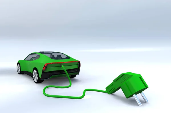 E-araba, klimalı araç.