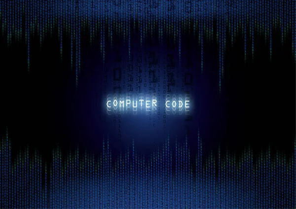virus, Computer virus on a display with blue background
