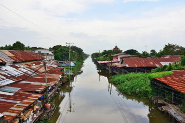 Tayland kırsal Waterfront evi