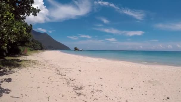 Palawan Beach Sunny Day — Stock Video