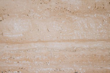 Doku doğal bej kireç. Uzay taş arka.