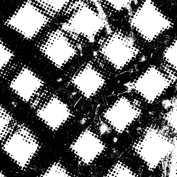 Tekstur Halftone tertekan - Stok Vektor