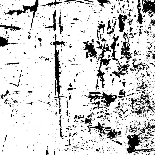 黑色和白色城市矢量纹理模板 黑暗凌乱的灰尘覆盖遇险背景 易于创建抽象点缀 复古效果与噪音和谷物 Eps10 — 图库矢量图片