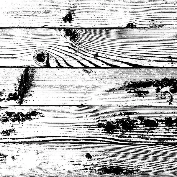 Noodlijdende Korrelige Houten Overlay Textuur Grunge Houten Planken Rommelige Achtergrond — Stockvector