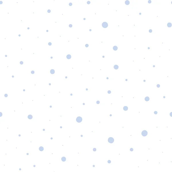 雪のシームレスなテクスチャ — ストックベクタ