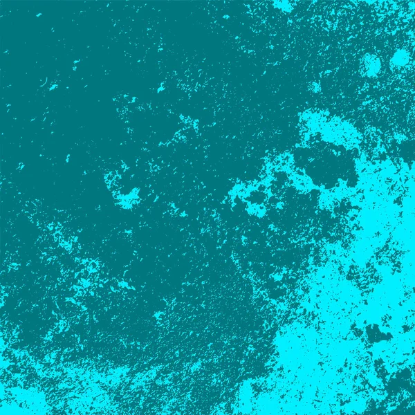 더러운 파란색 사각형 배경입니다 페인트 텍스처를 사용합니다 파일을 오버레이 프레임 — 스톡 벡터