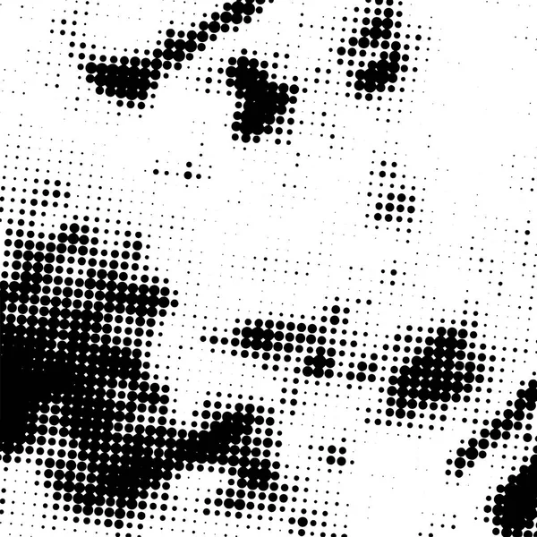 Grunge Halftone Textura — Vetor de Stock