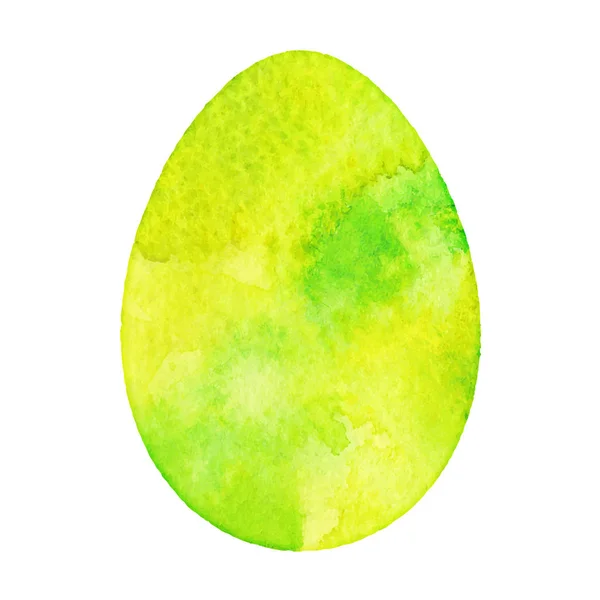 Акварель изолированное яйцо — стоковый вектор