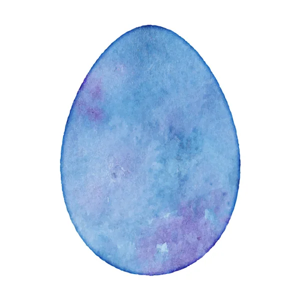Acquerello uovo di Pasqua — Vettoriale Stock