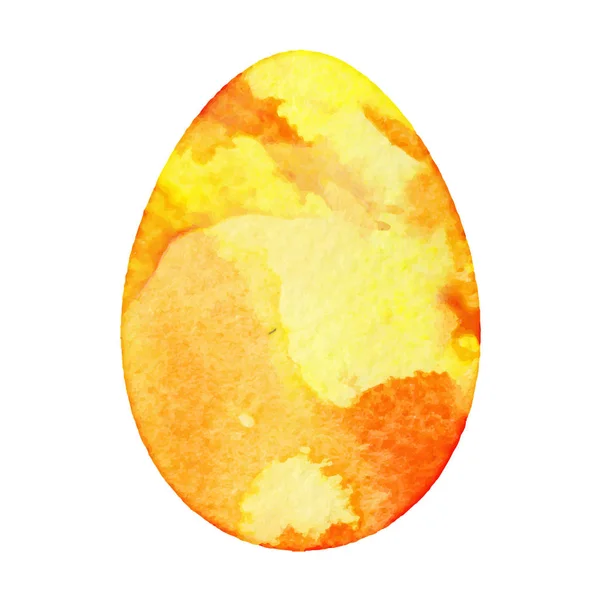 Aquarell isoliertes Ei — Stockvektor