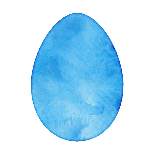Акварель пасхальное яйцо — стоковый вектор