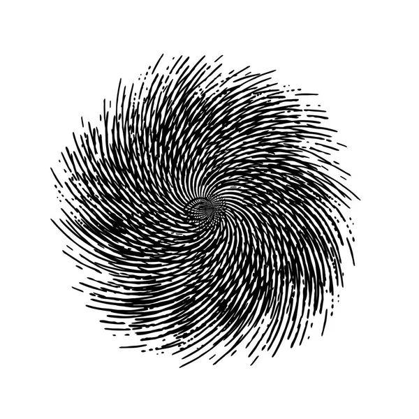 Grunge Timbre spiralé — Image vectorielle