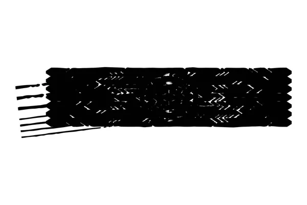 Banner isolado de angústia — Vetor de Stock