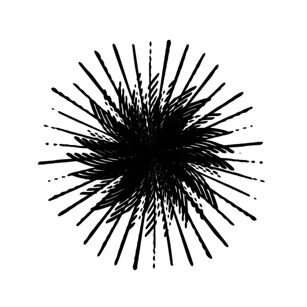 Grunge Burst Timbre — Image vectorielle