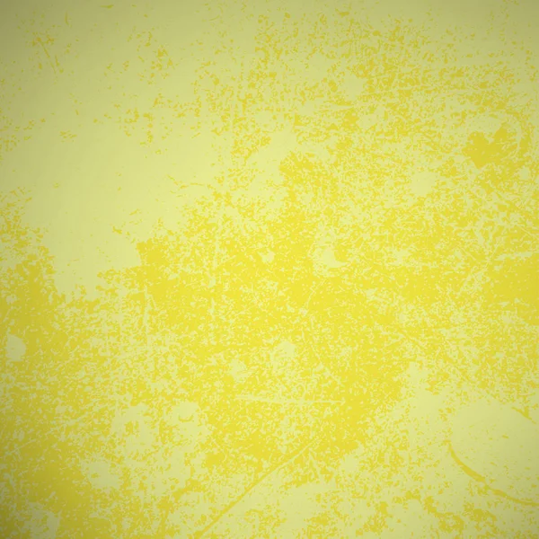 Yellow Grunge Hintergrund — Stockvektor