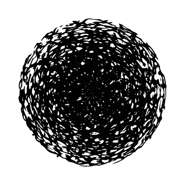Cirkel Stempel textuur — Stockvector
