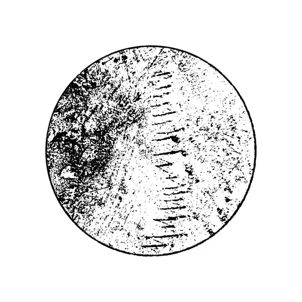원형 그런지 스탬프 — 스톡 벡터