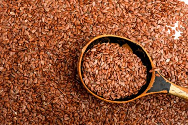 keten tohumu yakın çekim