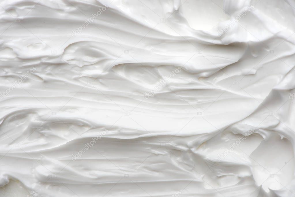 hand cream. face cream. cream texture.