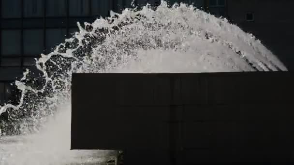 噴水のクローズ アップ — ストック動画