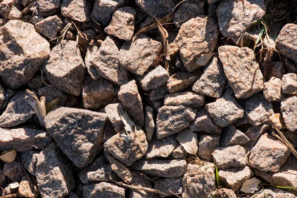 Granitsteine Steine Aus Nächster Nähe — Stockfoto