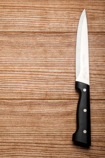 Mutfak Bıçağı Masanın Üzerine — Stok fotoğraf