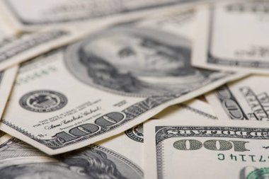 dolar. bize para birimi. 100 dolar faturaları