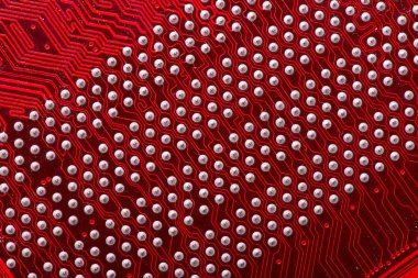 anakart yakın çekim. elektrik panosu