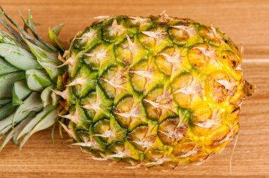 sweet pineapple close up