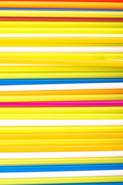 kokteyl tüpler kapatın. renkli tübüllerin. tübüllerin