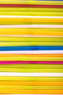 kokteyl tüpler kapatın. renkli tübüllerin. tübüllerin