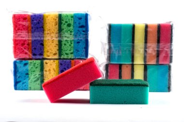 tuvalet bezi yemekler için. bulaşıkları yıkama için sünger