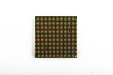 bilgisayar için CPU. işlemci yakın çekim