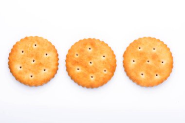 kraker portre. Beyaz arka plan üzerinde kraker