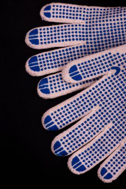 iş için eldiven. eldiven yakın. El koruması