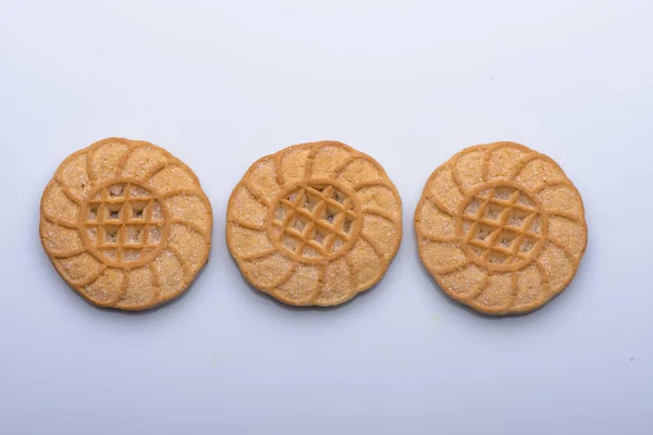 Cookies Closeup Broken Cookies Cookie Crumbs Dessert — Stock Photo, Image