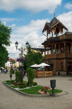 evin bir parçası. evin cephesi